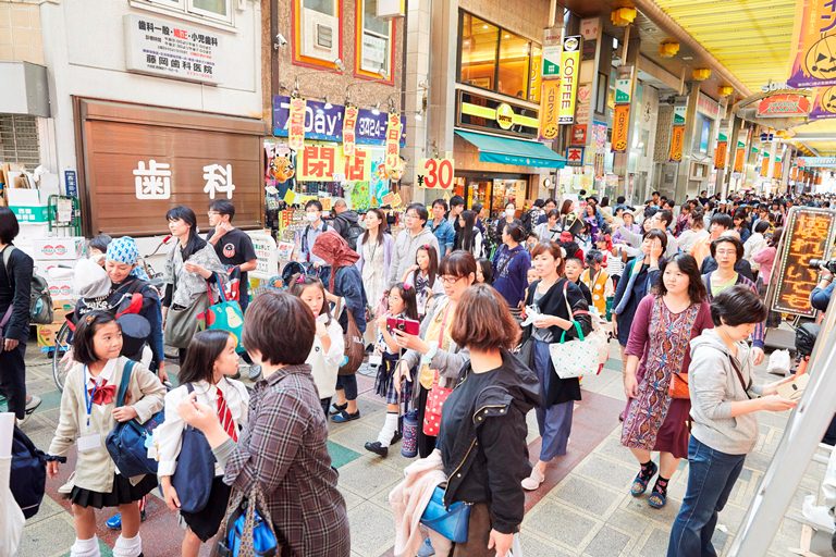 Halloween at Kamata West Exit Shopping Street