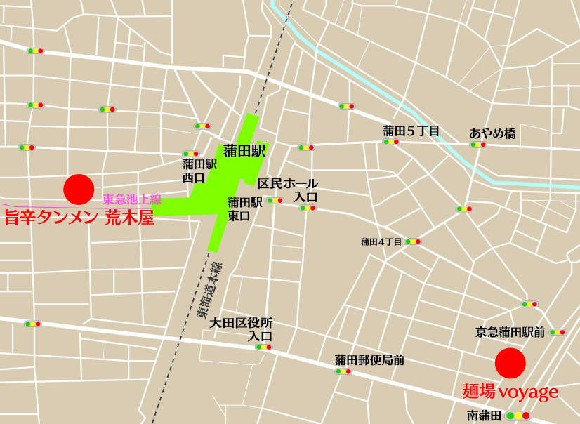 大田区map